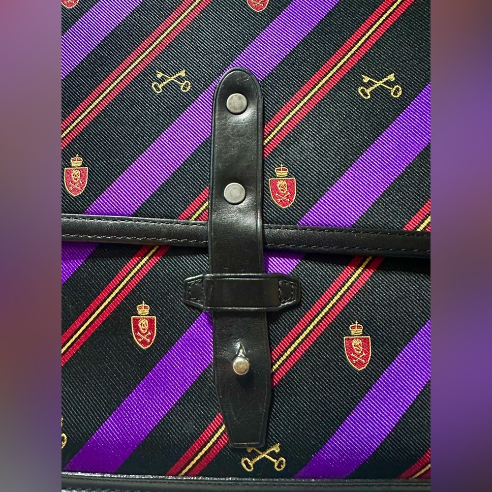 Rugby Ralph Lauren Rare portfolio/ clutch bag 10.5” x 8.5” Collectible Like New! - Picture 8 of 8